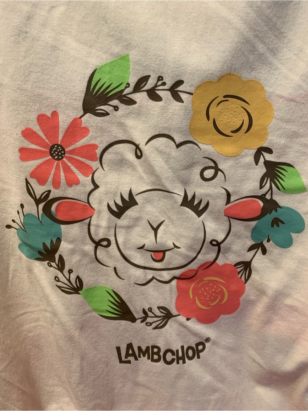Multipet Lamb Chop Floral Dog Tee rare
